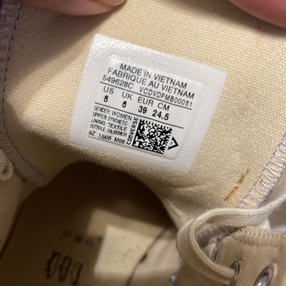 Chrome Converse ⭐️ALL STARS⭐️ - Picture 5 of 5